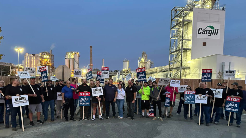 Teamsters Cargill strike