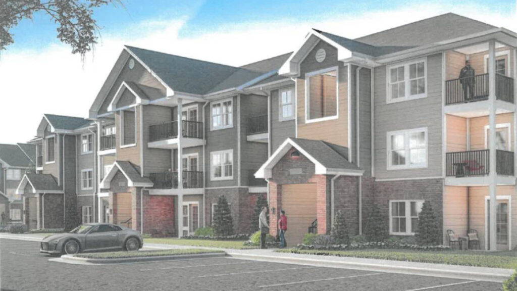 Westside housing project rendering