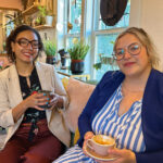Tamara Marcus and Sarah Blais pose for a portrait.
