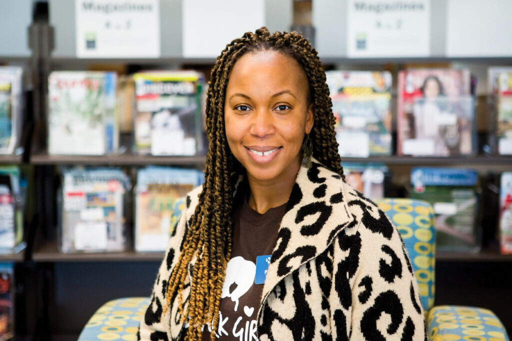Kellee Forkenbrock, North Liberty Library public service librarian. CREDIT AMERICAN LIBRARY ASSOCIATION