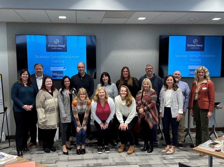 The first cohort to successfully complete the Strategic Doing training to advance the goals of Envision East Central Iowa.