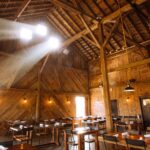 A view of the dining area inside Wilson's Ciderhouse in Iowa City.