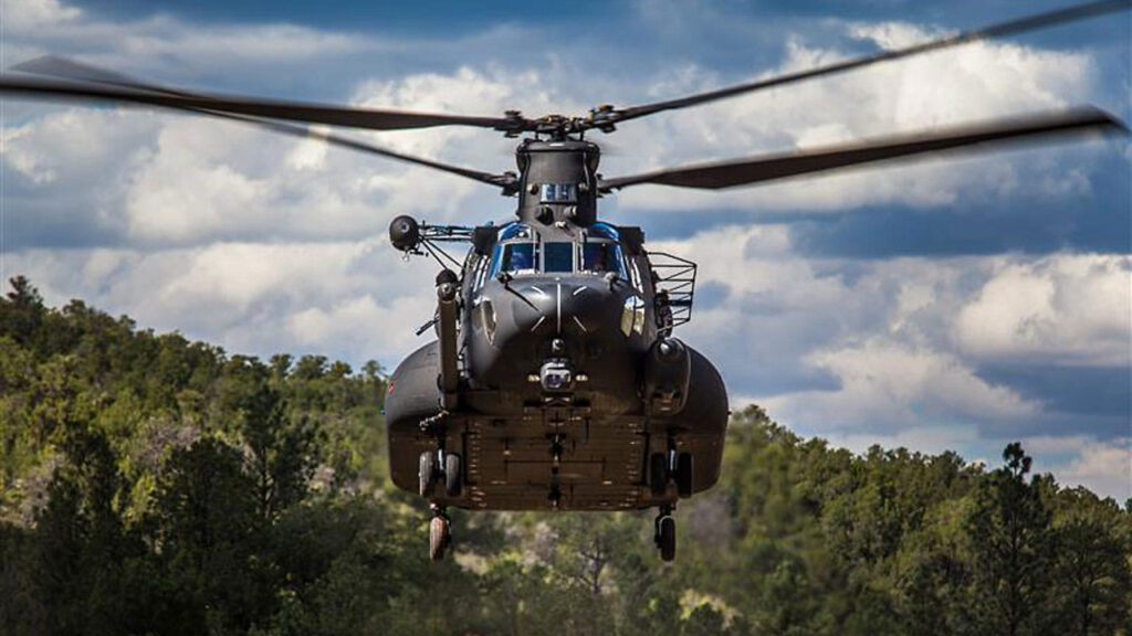 Rockwell Chinook helicopter contract