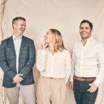 Claimable co-founders (from left): Zach Veigulis, Alicia Graham and Warris Bokhari.