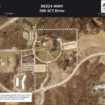 A map of the proposed rezoning area includes 49 acres north of Scott Boulevard and east of Dodge Street.