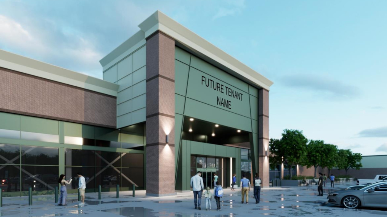 Former Sears store rendering
