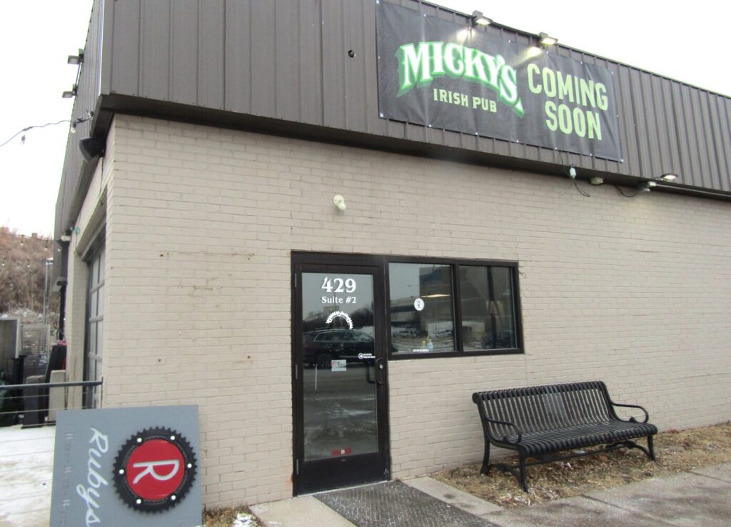 Micky’s Irish Pub will soon open at 429 E. Third St., Davenport. CREDIT DAVE THOMPSON