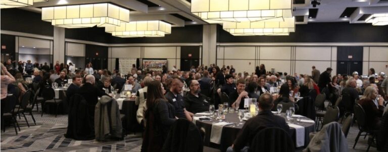 Members of the Washington business community and partners gather at Riverside Casino & Golf Resort for the 2023 Washington County Business Partnership Annual Dinner.