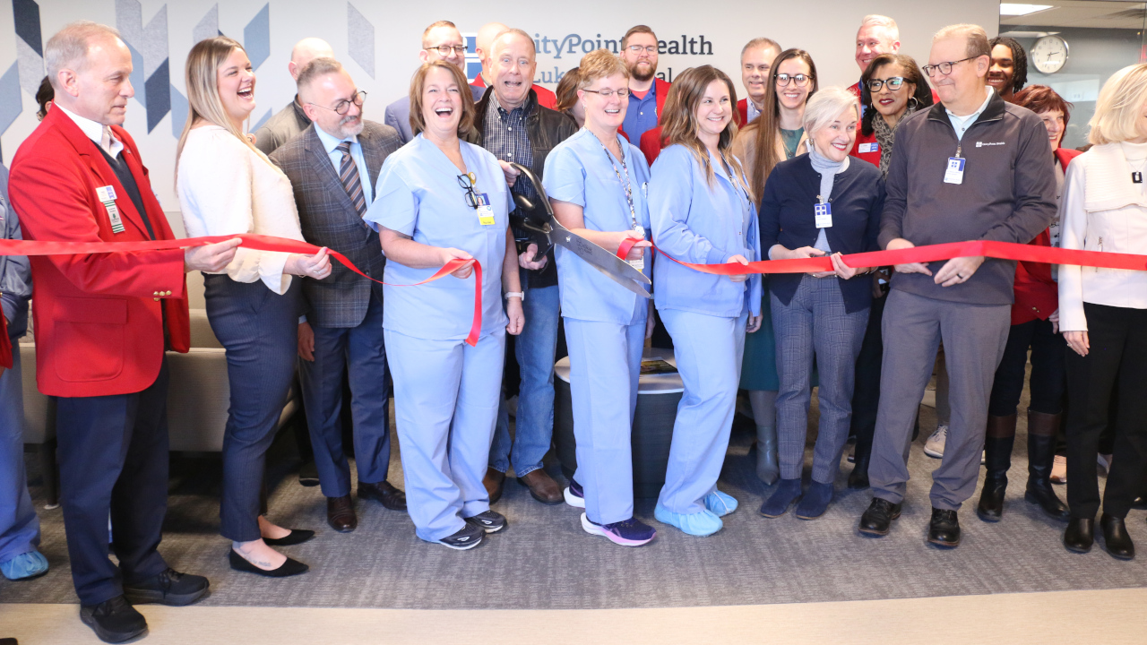 St. Luke's Interventional Radiology ribbon cutting