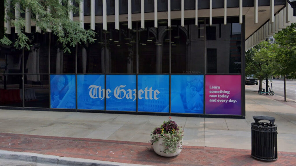 The Gazette downtown Cedar Rapids