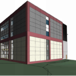 A rendering of the ICVAHCS addition, which will add 27,500 feet and two additional floors to accommodate the Women's Health Clinic, in addition to other specialty services.