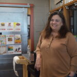 Executive Director Heather Wagner is shown Jan. 16 at one of the Eastern Iowa Arts Academy's current buildings in northeast Cedar Rapids. CREDIT Cindy Hadish