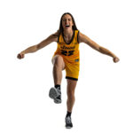 Iowa Hawkeyes guard Caitlin Clark is shown during the team photo shoot Oct. 4, 2023 at Carver-Hawkeye Arena. CREDIT BRIAN RAY/HAWKEYESPORTS.COM
