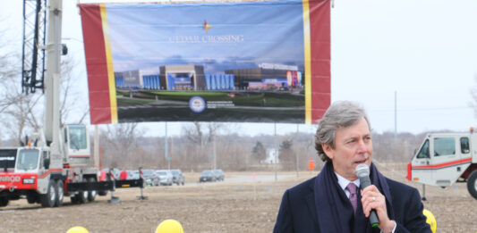 Brent Stevens Cedar Crossing groundbreaking