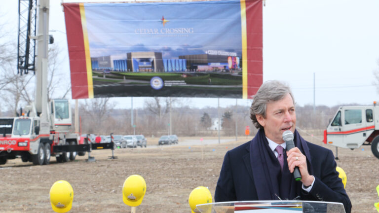 Brent Stevens Cedar Crossing groundbreaking