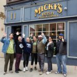 The staff of Micky's Irish Pub. CREDIT ICDD