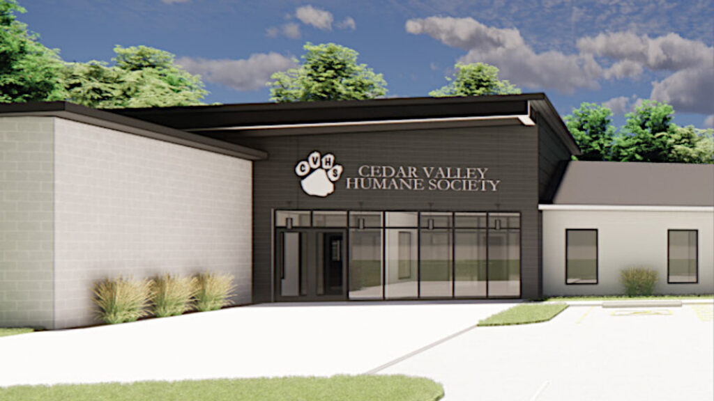 Cedar Valley Humane Society breaks ground on expansion of new Adoption