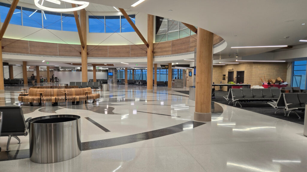 Eastern Iowa Airport new gates 1