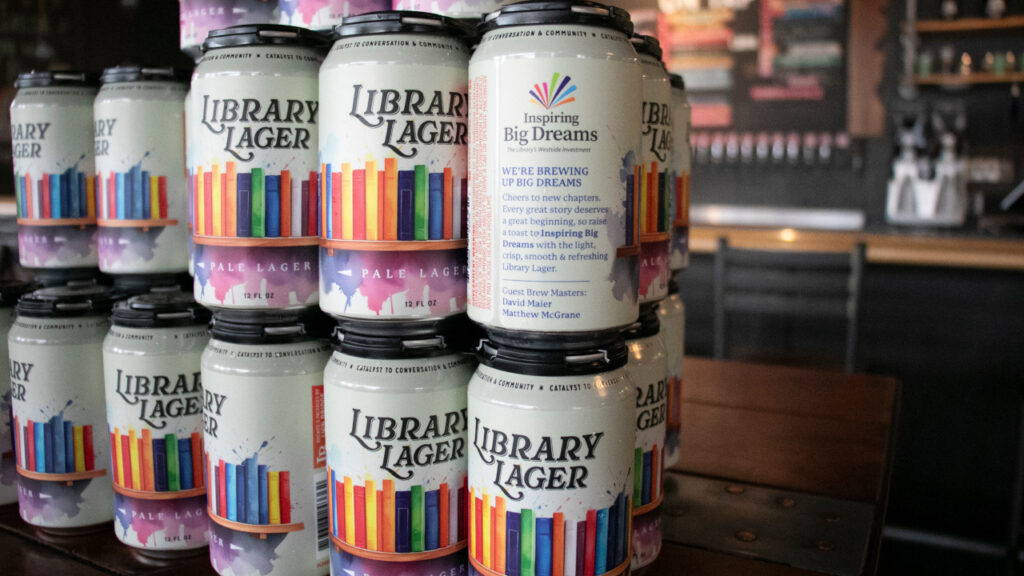 Lion Bridge Library Lager canning day