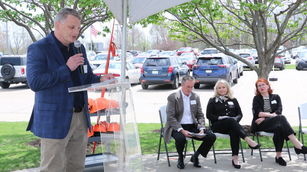 Joe Kilburg TAURA IFF groundbreaking