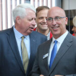 Larry Helling James Klein CRBT new facility