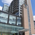 The Chauncey, at 404 E. College St., is Iowa City's tallest building at 15 stories. The high-rise is home to Hotel Chauncey, FilmScene, SpareMe! Bowl & Arcade, fix! Coffee and several office and residential units.
