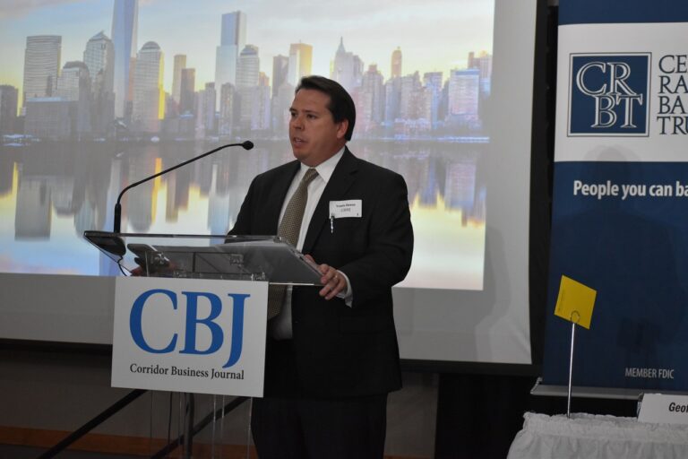 Symposium keynote speaker Travis Deese, director of Multifamily Research with CBRE.