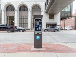 Cedar Rapids parking kiosk