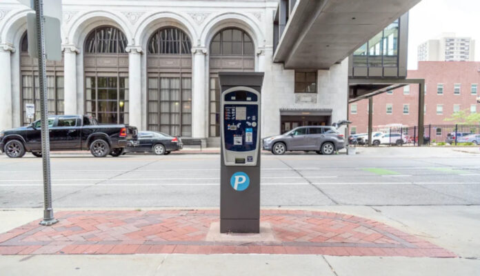 Cedar Rapids parking kiosk Cedar Rapids parking kiosk