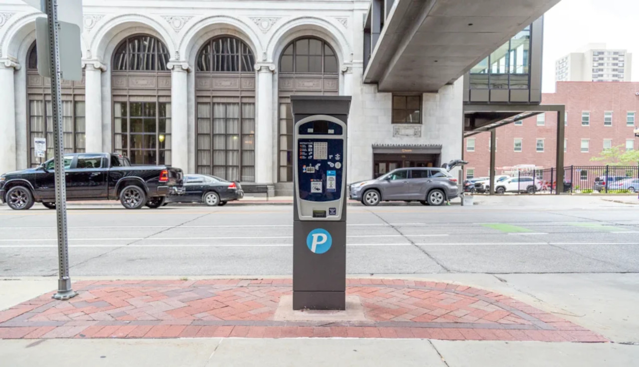 Cedar Rapids parking kiosk Cedar Rapids parking kiosk