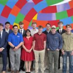 Participants of the 2025 John Pappajohn Student Entrepreneurial Venture Competition at the University of Iowa Pappajohn Education and Events Center in Des Moines April 25.