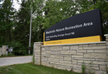 University of Iowa will not renew lease for Macbride Nature Recreation Area A sign marks the entrance to Macbride Recreation Nature Area, located in the Solon area.