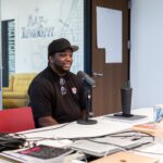 Keyon Shelby, Operations Manager of the Downtown Iowa City Ambassador Program