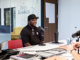 Keyon Shelby, Operations Manager of the Downtown Iowa City Ambassador Program