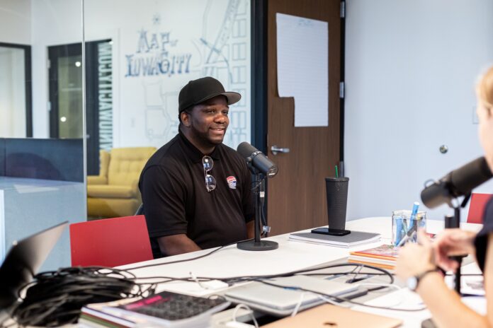 495621133_1132394728914274_499448576988474845_n Keyon Shelby, Operations Manager of the Downtown Iowa City Ambassador Program