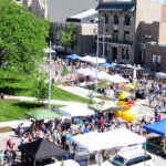 Downtown Farmers Market aerial photo