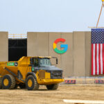 Construction continues at Google’s data center project, near the intersection of 76th Avenue and Edgewood Road SW, Cedar Rapids.