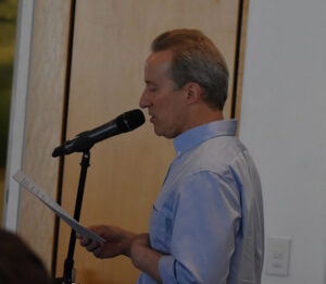 Chris Martin, United Faculty president and professor of communication media at University of Northern Iowa, warned the board during the public comment period that the proposed policy is wading into censorship.