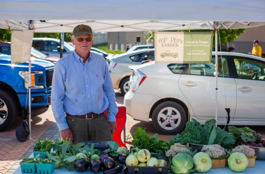 coralville farmers market A vendor with the Coralville Farmer's Market