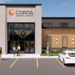 A rendering of the future Corda Sports Center.