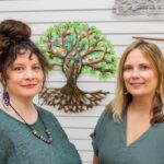 Liz Preciado, owner, and Deb Manning, assistant director, of Mosaic Iowa City. Ten Thousand Villages
