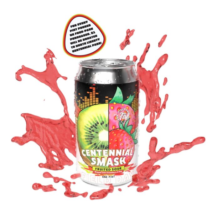 Centennial Smash Field Day Brewing's Centennial Smash will benefit Building North Liberty’s Next Stage campaign and support the development of Centennial Park.