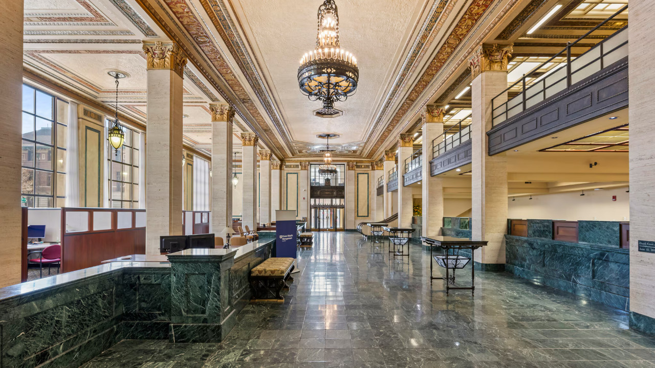 U.S. Bank building lobby