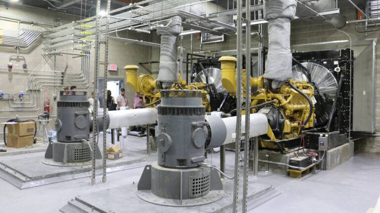 Cedar River flood protection pump station