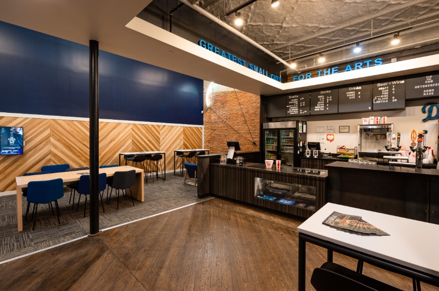 Interior of FilmScene on the Ped Mall, 118 E. College St. in Iowa City.