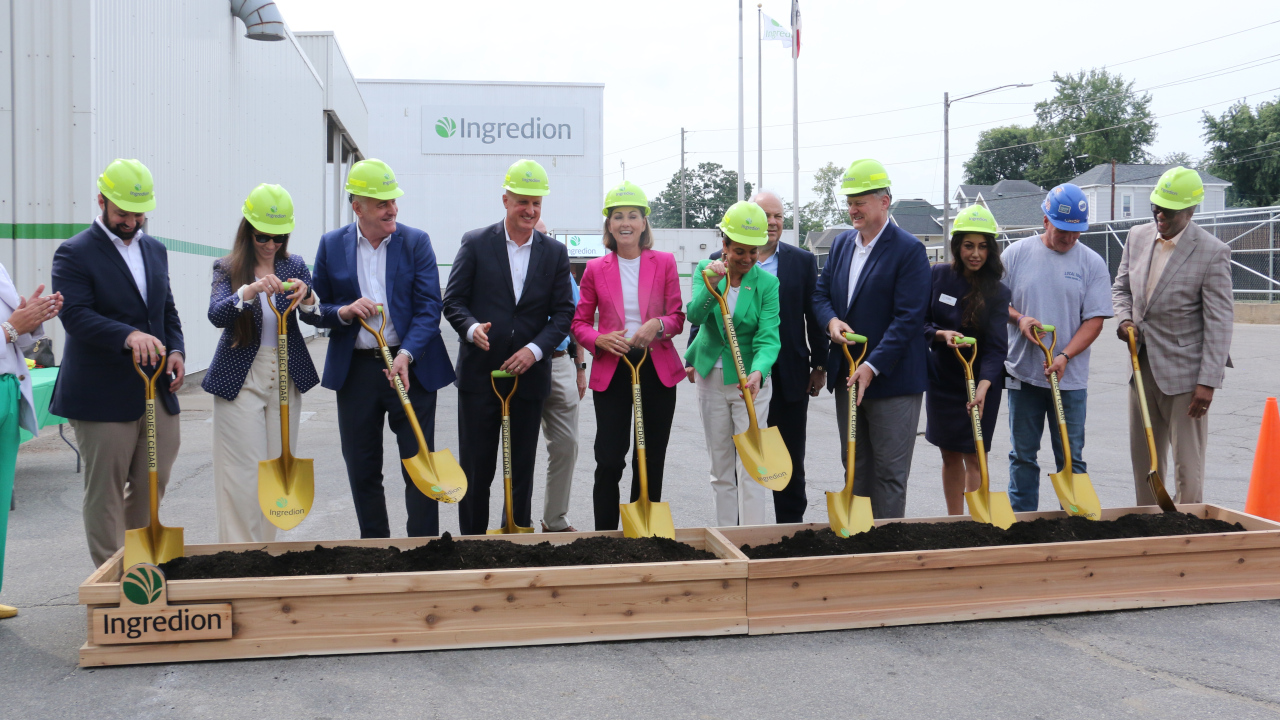 Ingredion groundbreaking
