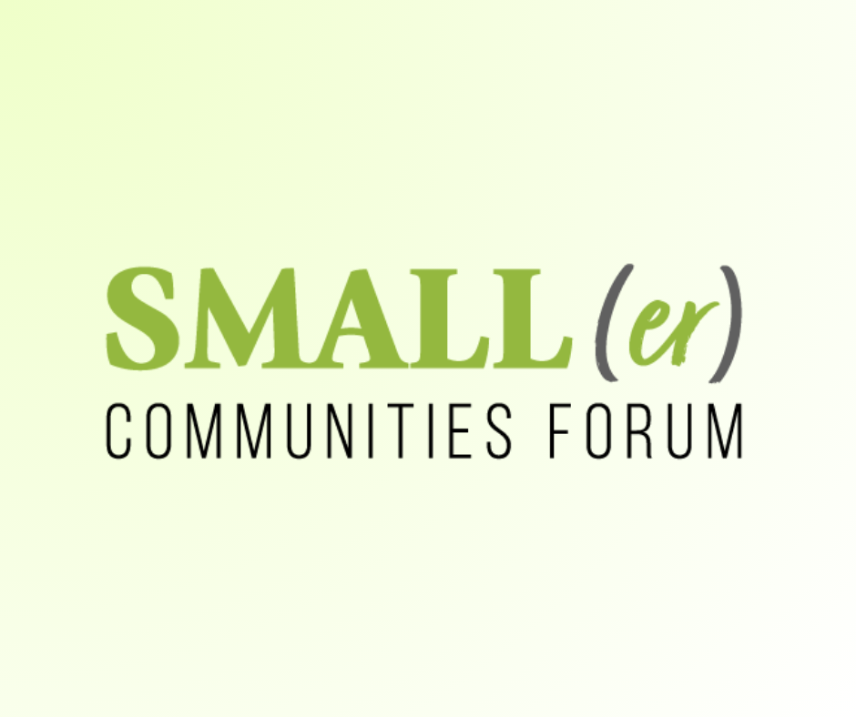 Smaller Communities Forum logo
