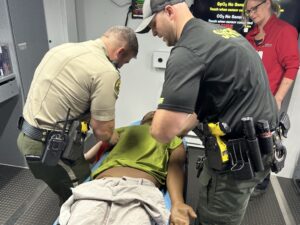 First responders training with SIM-IA.