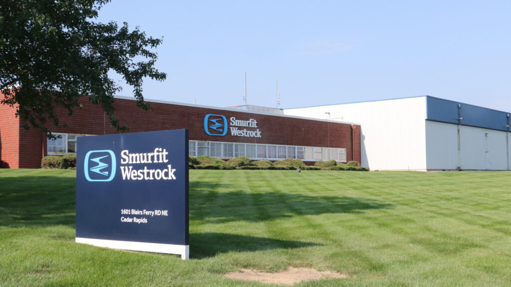 Smurfit Westrock plant Cedar Rapids