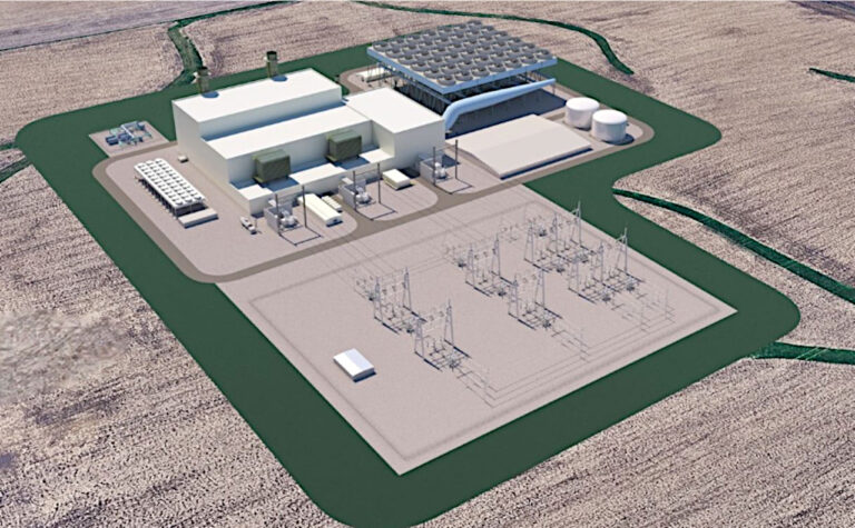 Alliant Energy typical combined cycle natural gas power plant